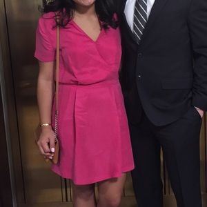 Size M Anthropologie silk dress